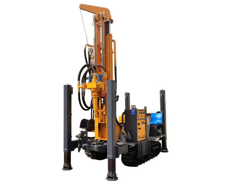 FYX200 Rubber Crawler Water Well Drilling Rig